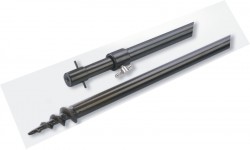 Podperka so z�vitom a vrt�kom 80-150 cm  (22 mm)