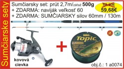 Sum�iarsky set 2,7m/500g + navijak + silon