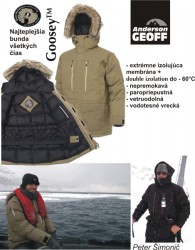 Goosey bunda GEOFF Anderson (�ierna) XXL