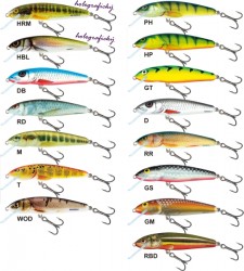 Salmo rybarske voblery Minnow M9S RD Salmo rybarske voblery Minnow M9S RD