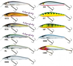 Salmo rybarske voblery  sting S6SP HBL