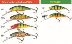 Salmo rybarske voblery bullhead BD4SDR BD Salmo rybarske voblery bullhead BD4SDR BD