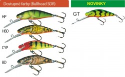 Salmo rybarske voblery bullhead BD8SDR BD Salmo rybarske voblery bullhead BD8SDR BD