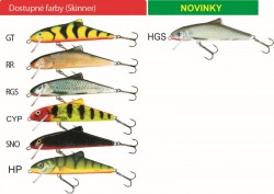 Salmo rybarske voblery skinner SK12F RR Salmo rybarske voblery skinner SK12F RR