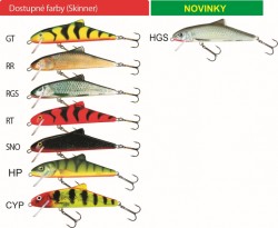 Salmo rybarske voblery skinner SK15F RR Salmo rybarske voblery skinner SK15F RR