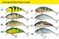 Salmo rybarske voblery  fatso crank F14C RR