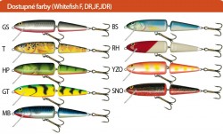 Salmo rybarske voblery whitefish SW13JDR BS Salmo rybarske voblery whitefish SW13JDR BS