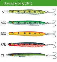 Salmo rybarske voblery SLIM SL13 SE Salmo rybarske voblery SLIM SL13 SE
