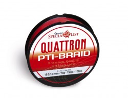 �n�ra quattron PTI 0,12mm/7kg/150m, farba �erven�