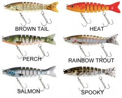 Delen� wobler 14g Trout Squad Wobbler, brown bailc