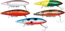 6cm vobler Biedron, Red Pirat 6cm vobler Biedron, Red Pirat