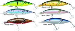 9cm vobler Biedron Rim Jim, firetiger 9cm vobler Biedron Rim Jim, firetiger