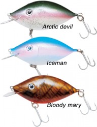 10cm vobler Biedron Moonshadow, arctic devil 10cm vobler Biedron Moonshadow, arctic devil