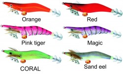 Aragon Squid Lure 11cm, orange
