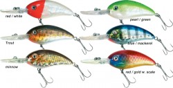 Big Belly Wobler plávajúci, 6,5cm perl/grün Big Belly Wobler plávajúci, 6,5cm perl/grün