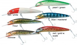 Wild Cruiser Wobler potápavý, 13cm perl/grün Wild Cruiser Wobler potápavý, 13cm perl/grün