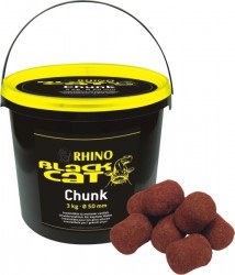 Sumcov boilies Black Cat chunks priemer 50mm/3kg