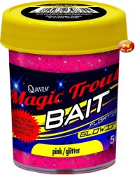 Magic Trout Bait-Glow 50g, red/glow