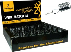 krm�tka browning,Wire Match Feeder M,36 ks