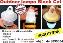 Black Cat Outdoor lampa 17 x 13cm