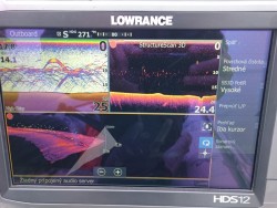 Lowrance sonda 3D REAL - relne 3D zobrazenie