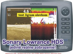 test sonarov HDS 3gram olovkom