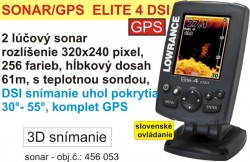 Dvojlov farebn sonar s GPS navigtorom a rozlenm obrazovky 320x240 pixelov-jedinen jas a kontrast aj na priamom slnku