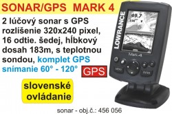 Lowrance Mark-4 - dvojl��ov� sonar a GPS