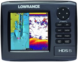 Lowrance HDS5 Gen2 - plnofarebn� multifunk�n� sonar 60�-90� a GPS