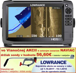 Sonar s GPS - Lowrance HDS9 GEN3