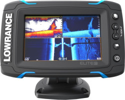 Dotykov sonar LOWRANCE Elite-5Ti so sondou TotalScan