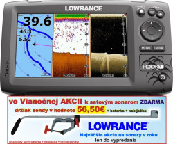 Sonar s GPS - LOWRANCE Hook-7  Chirp so sondou