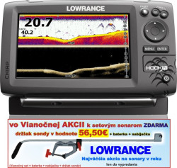 Sonar LOWRANCE Hook-7x  Chirp so sondou