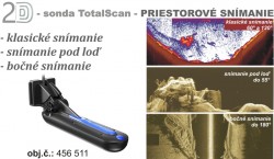 LOWRANCE TotalScan sonda Chirp/DSI/priestorov snman