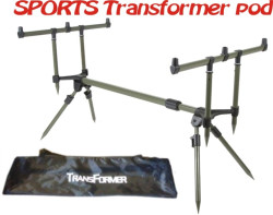 SPORTS Transformer pod - Pre tri rybrske prty