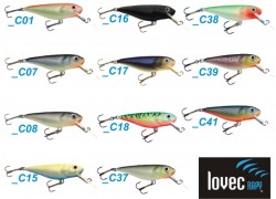 Lovec voblery Aggressor 5cm-c:01-plávajúci Lovec voblery Aggressor 5cm-c:01-plávajúci