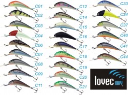 Lovec voblery Banana 6cm-c:01-pl�vaj�ci