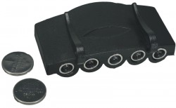 Klip na �iltovku Albastar 5 LED diody black
