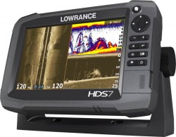 Lowrance HDS7 GEN3 s 2D sondou na more / GPS
