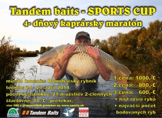 Tandem Baits - SPORTS CUP 24-27.april 2014