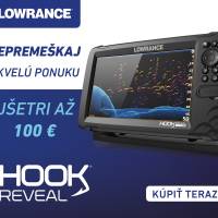 Promo akcia na Lowrance Hook Reveal: uetrite a 100eur od 1.8. do 30.9.2023