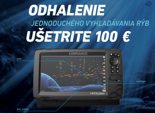 Predlžujeme cashback na sonary HOOK Reveal