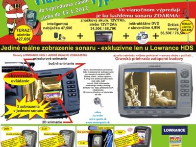 Vianočný výpredaj sonarov - alebo ako kúpiť najlacnejší sonar