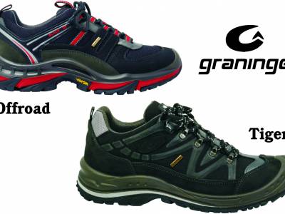 Novinky: športová značková obuv Graninge OffRoad  a Tiger