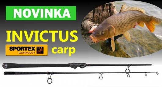 Novinka 2019: Kaprové prúty Sportex Invictus Carp Novinka 2019: Kaprové prúty Sportex Invictus Carp