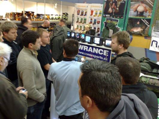 CarpShow 2013 -najväčší záujem rybárov o podvodné kamery v spojení so sonarom