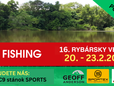 Stánok Sports na veľtrhu For Fishing 2025