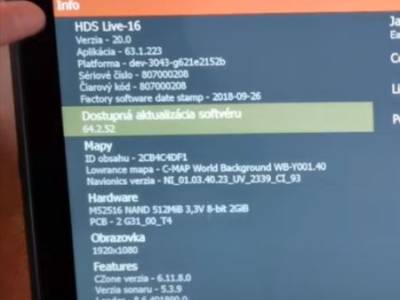 Ako aktualizovať sonar Lowrance cez wifi