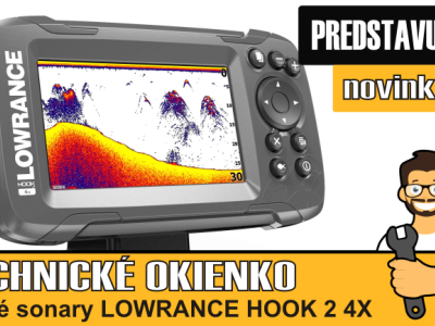 TECHNICKÉ OKIENKO: Sonary na ryby: Lowrance Hook2 4X