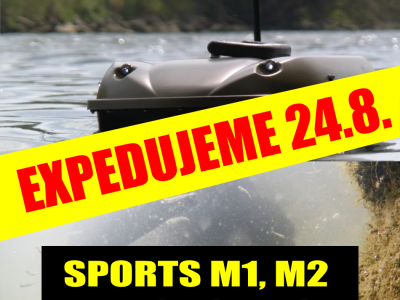 Zavážacie loďky M1, M2 expedujeme od 24.8.